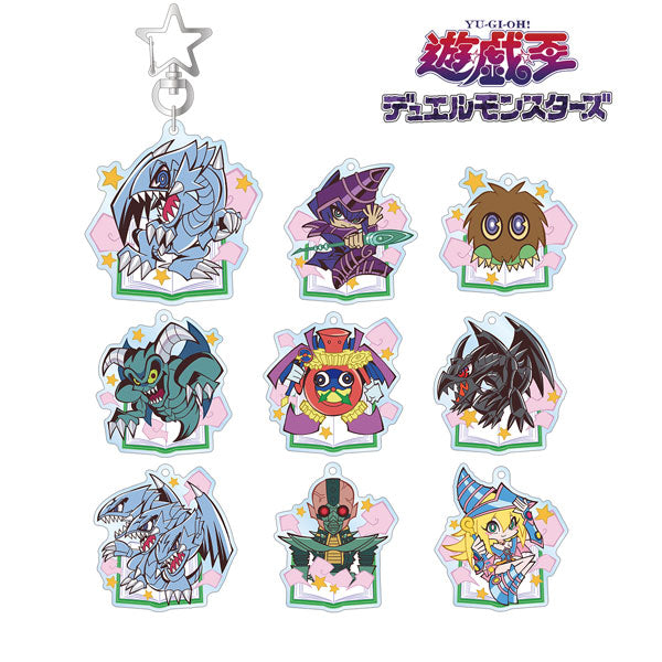 Yu-Gi-Oh! Duel Monsters Acrylic Keychain Blind Box Trading Toon World Taste Deformed Arma Bianca