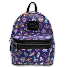 Load image into Gallery viewer, Pokemon Mini Backpack Ghost-Type AOP Loungefly
