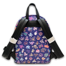 Load image into Gallery viewer, Pokemon Mini Backpack Ghost-Type AOP Loungefly
