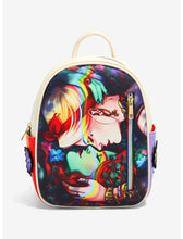 Load image into Gallery viewer, DC Mini Backpack Harley Quinn and Poison Ivy Bioworld
