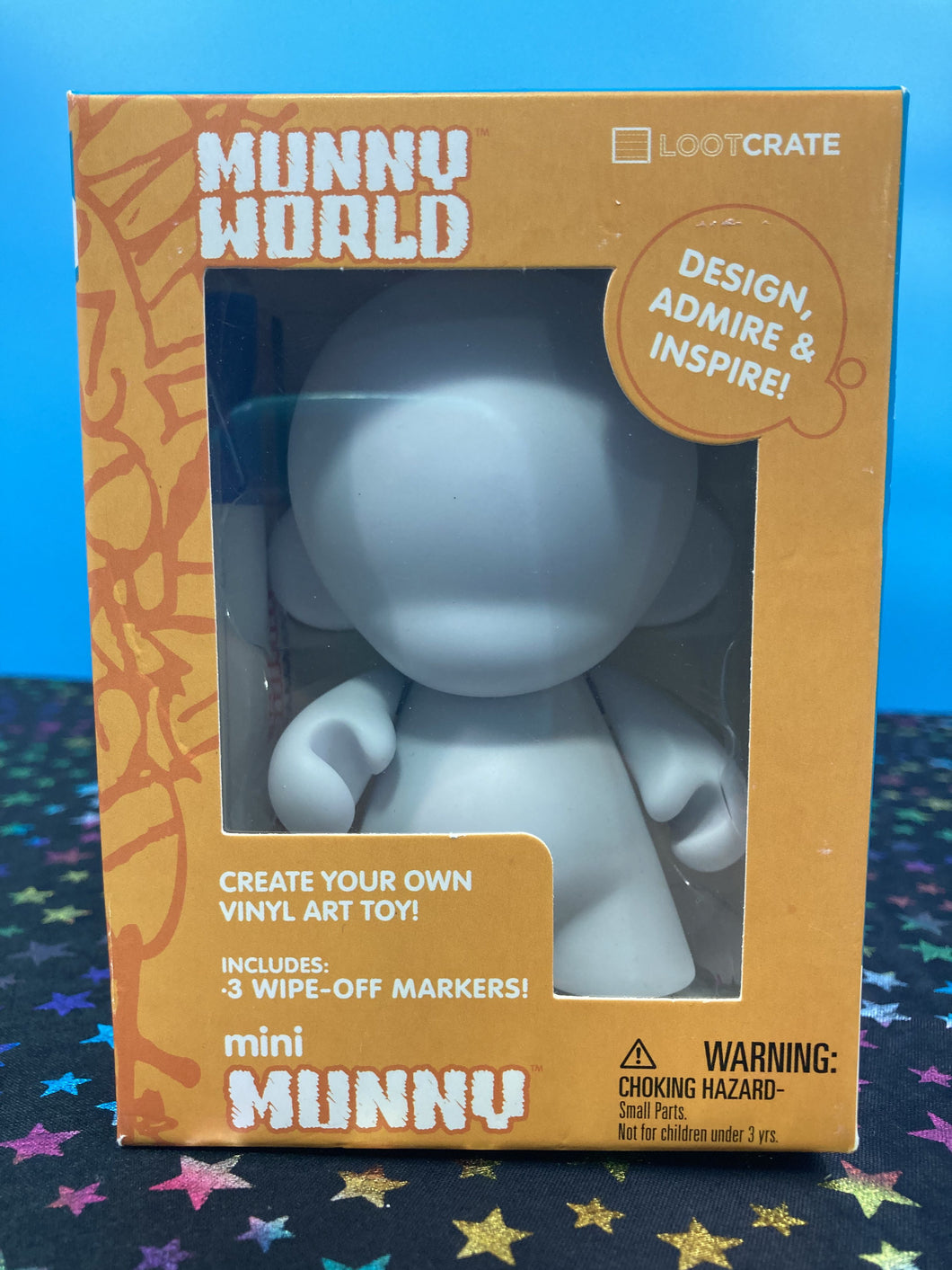 Mini Munny World Customizable Figure February 2015 Loot Crate Exclusive