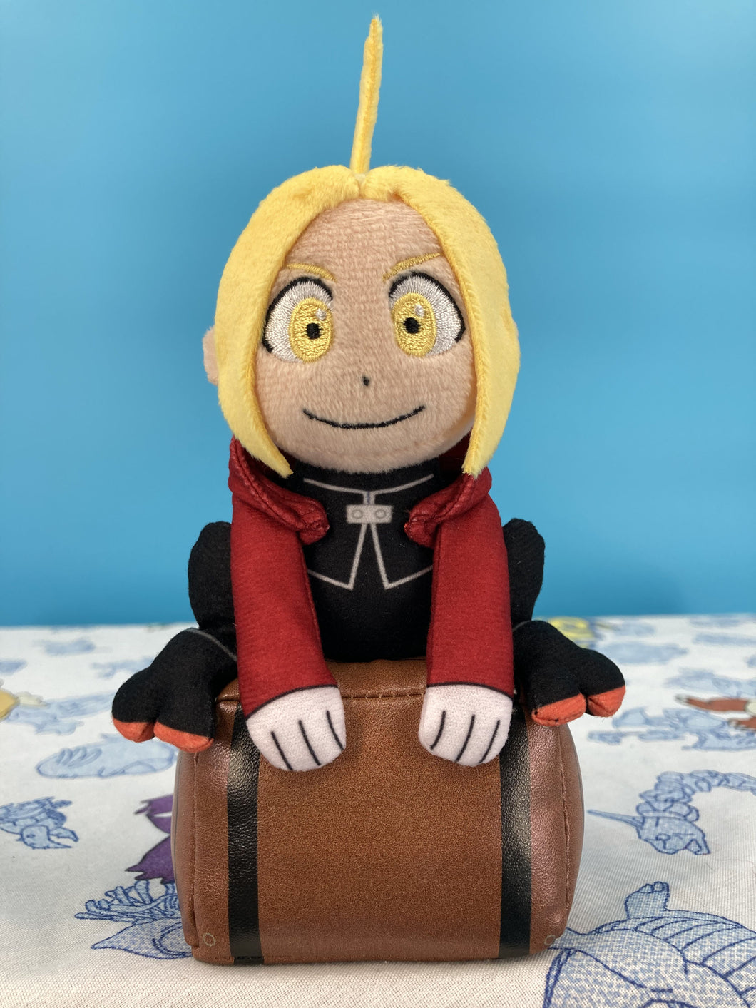 Fullmetal Alchemist Edward Elric Sitting Plush Square Enix