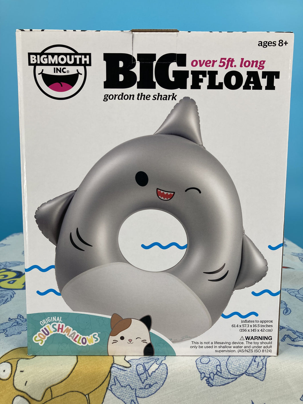 BigMouth x Squishmallows Gordon the Shark Pool Float