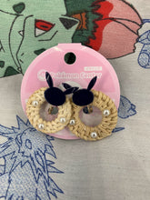 Load image into Gallery viewer, Pokemon Faux Earrings Pikachu Wicker Pokemon Center
