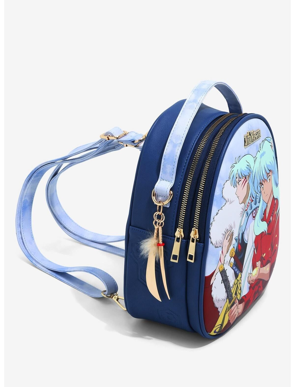 Inuyasha Mini Backpack Inuyasha Sesshomaru Bioworld Fragmented Nostalgia