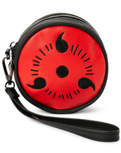 Load image into Gallery viewer, Naruto Shippuden Coin Purse Itachi Sharingan Eye
