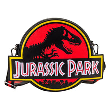 Load image into Gallery viewer, Jurassic Park Crossbody Jurassic Park Logo Loungefly
