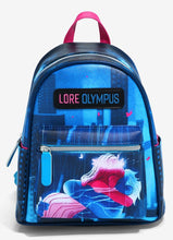 Load image into Gallery viewer, Lore Olympus Mini Backpack Hades Persephone Kiss Webtoon
