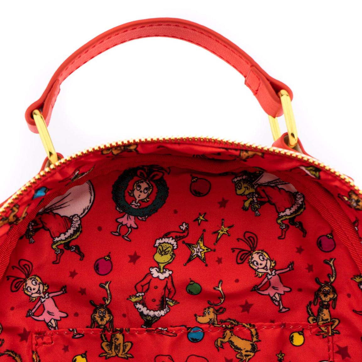 Dr Seuss Loungefly Mini Backpack - How the Grinch Stole Christmas!  Lenticular