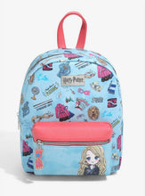 Load image into Gallery viewer, Harry Potter Mini Backpack Luna Lovegood AOP
