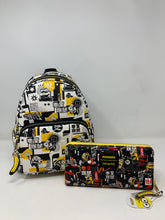 Load image into Gallery viewer, Universal Pictures Mini Backpack Wallet Set Minions Karate Loungefly
