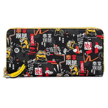 Load image into Gallery viewer, Universal Pictures Mini Backpack Wallet Set Minions Karate Loungefly
