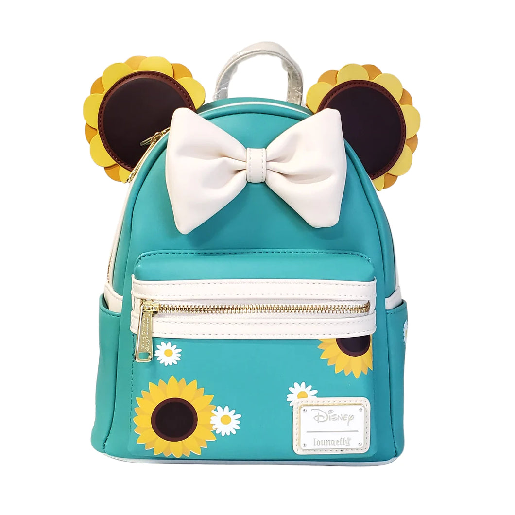 Disney Mini Backpack Minnie Mouse Sunflower Loungefly