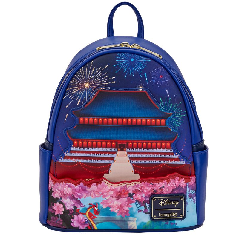 Disney Mini Backpack Mulan Mushu Li Lightup Loungefly