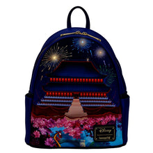 Load image into Gallery viewer, Disney Mini Backpack Mulan Mushu Li Lightup Loungefly
