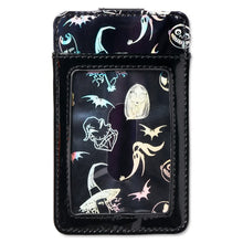 Load image into Gallery viewer, Disney Mini Backpack Wallet Minnie Mouse Ears Set Nightmare Before Christmas Holographic Loungefly

