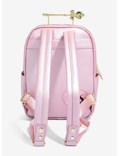 Load image into Gallery viewer, Sailor Moon Mini Backpack Spiral Heart Moon Rod Loungefly
