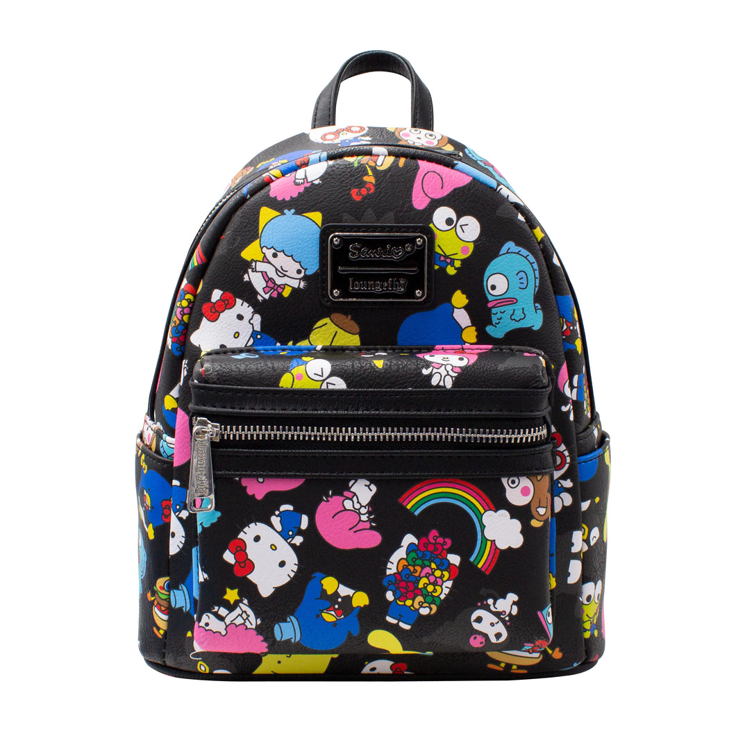 Sanrio Mini Backpack Hello Sanrio AOP Loungefly
