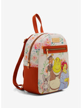 Load image into Gallery viewer, Shrek Mini Backpack Shrek Gang Floral Bioworld
