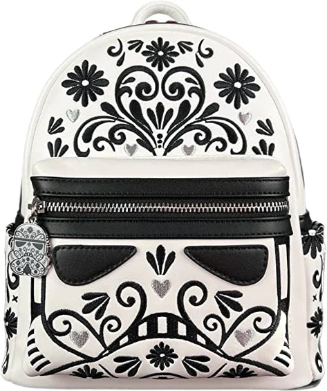 Star Wars Mini Backpack Stormtrooper Floral Loungefly
