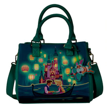 Load image into Gallery viewer, Disney Crossbody Tangled Lantern GITD Loungefly
