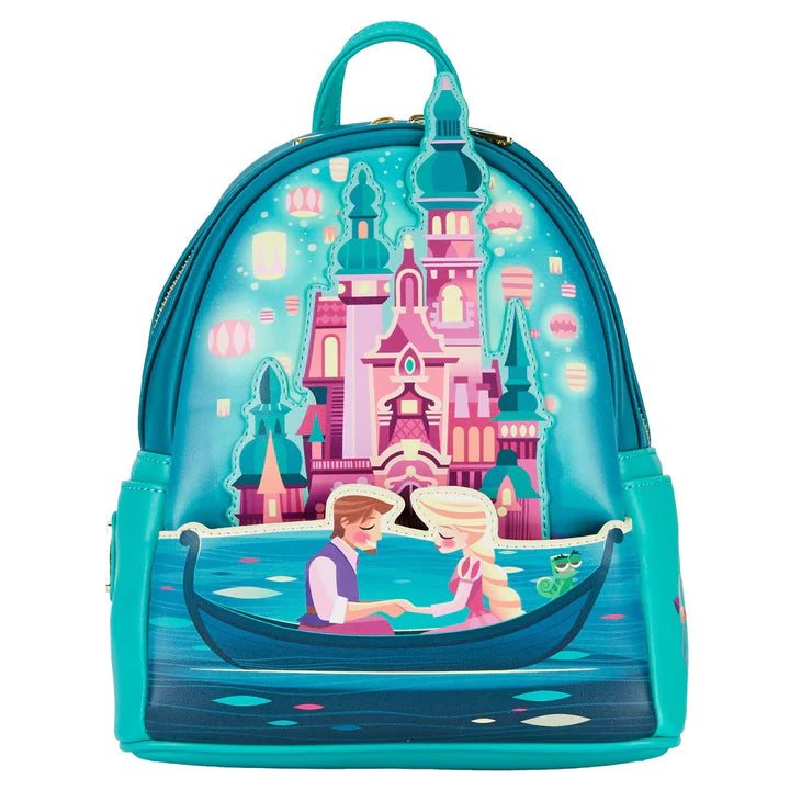 Disney Mini Backpack Tangled Lantern Gondola GITD Loungefly