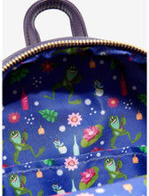 Load image into Gallery viewer, Disney Mini Backpack Tiana&#39;s Palace Loungefly

