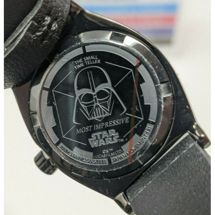 Nixon Star Wars Darth Vader Small Leather Time Teller Watch Nixon Star Wars Darth Vader Small Leather Time Teller Watch