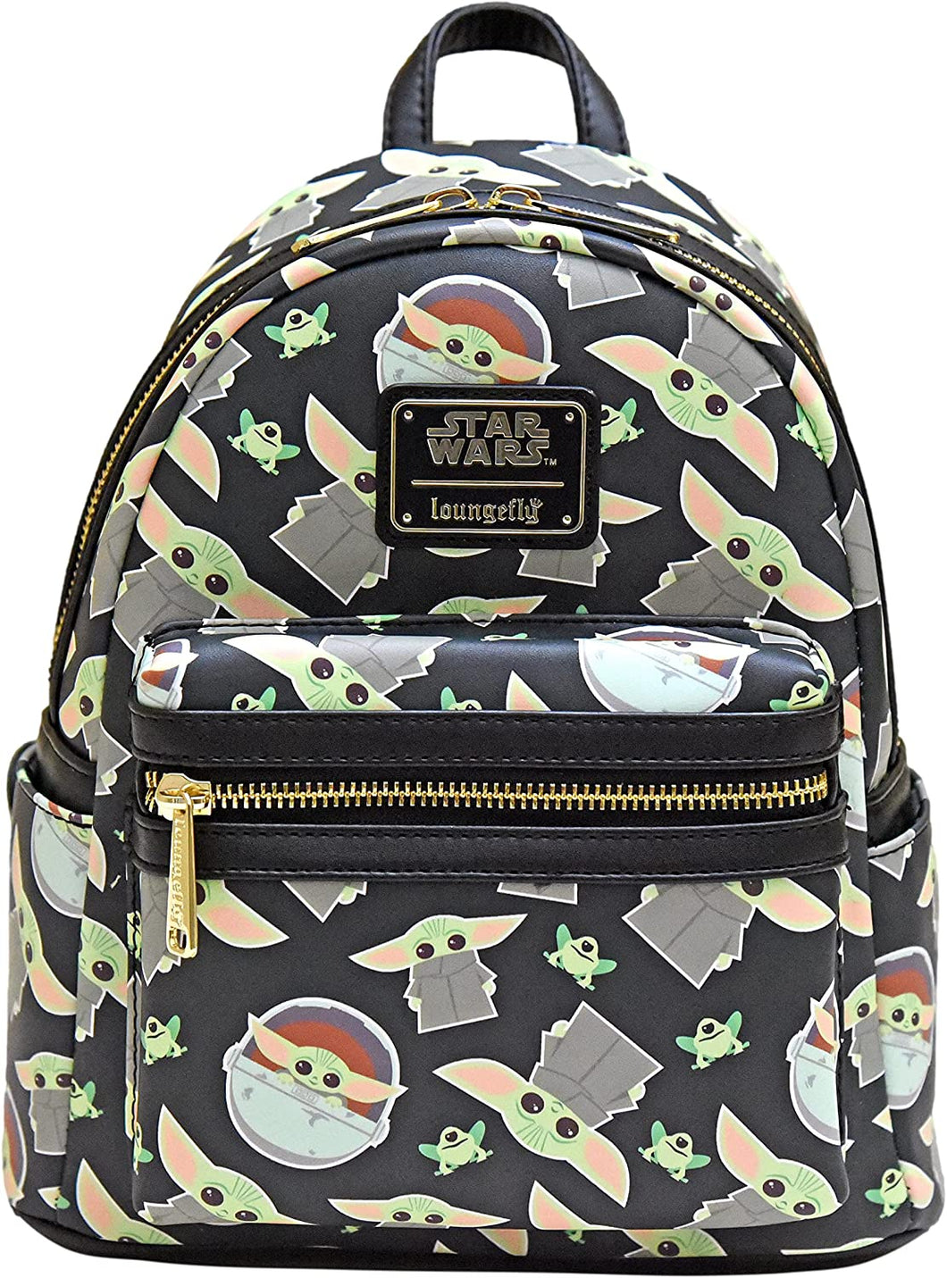 Star Wars Mini Backpack Grogu AOP Loungefly