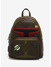 Load image into Gallery viewer, Star Wars Mini Backpack Boba Fett Loungefly
