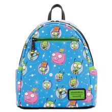 Load image into Gallery viewer, Invader Zim Mini Backpack Blue Gir Loungefly
