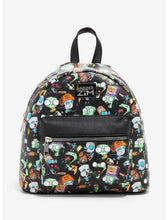 Load image into Gallery viewer, Invader Zim Mini Backpack Gir &amp; Snacks Bioworld
