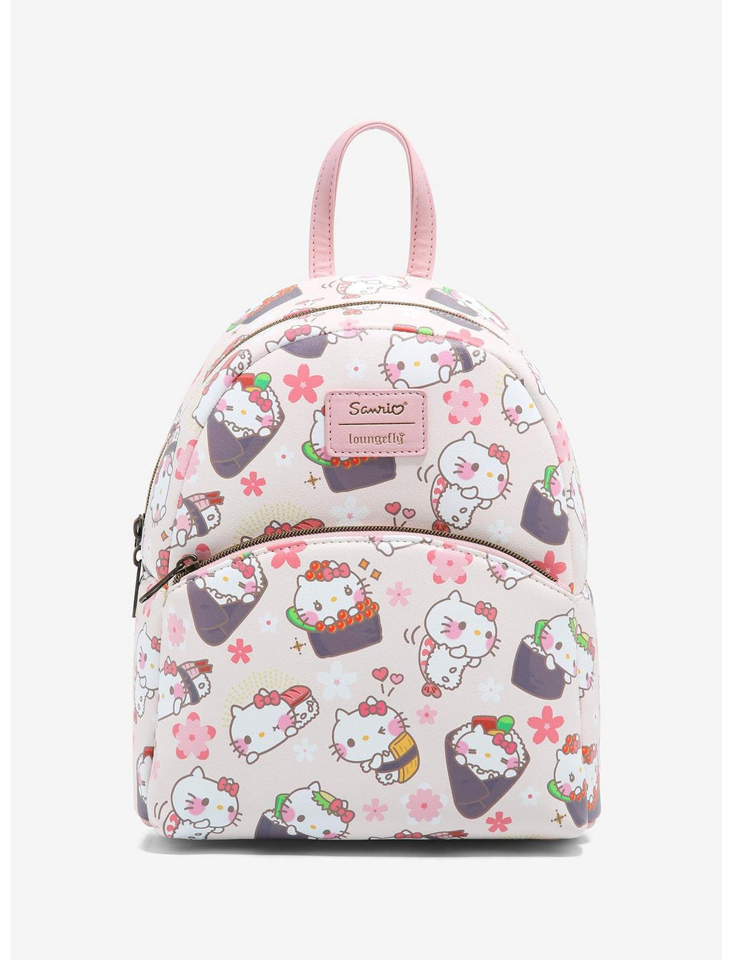 Sanrio Mini Backpack Hello Kitty Sushi Pink Loungefly