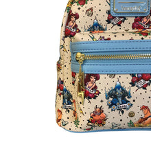 Load image into Gallery viewer, Disney Mini Backpack Hercules Tattoo Design AOP Loungefly
