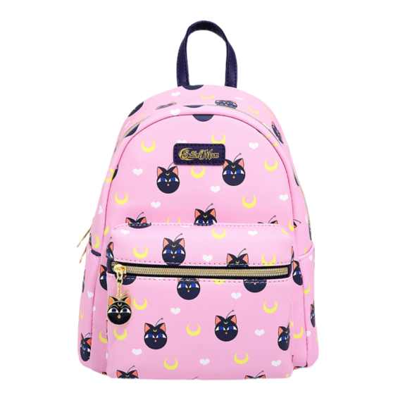Sailor Moon Mini Backpack Cardholder Set Luna-P AOP Loungefly