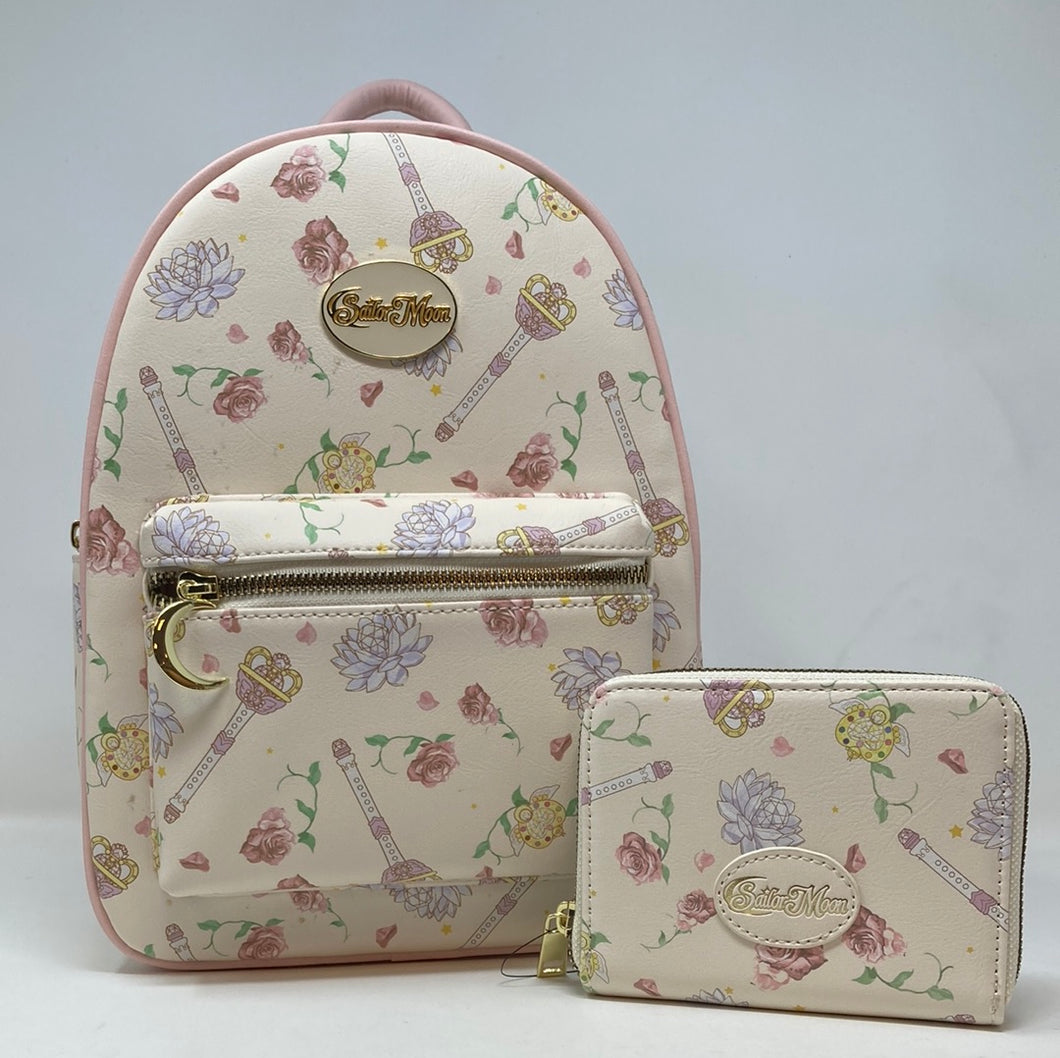 Sailor Moon Mini Backpack and Wallet Set