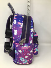 Load image into Gallery viewer, Loungefly x Hello Kitty Spaceship Allover-Print Mini Backpack, Wallet and Pouch Set
