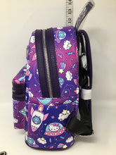 Load image into Gallery viewer, Loungefly x Hello Kitty Spaceship Allover-Print Mini Backpack, Wallet and Pouch Set
