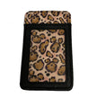 Load image into Gallery viewer, Minnie Mouse Mini Backpack and Cardholder Set Sequined Animal Print Cheetah Loungefly
