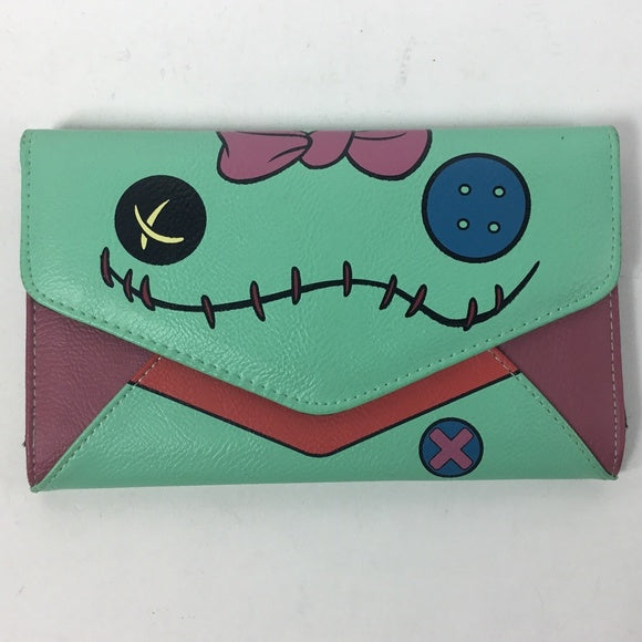 Loungefly Disney Lilo & Stitch Scrump Envelope Clutch wallet