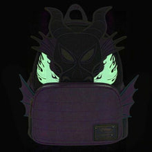 Load image into Gallery viewer, Disney Mini Backpack Maleficent Dragon GITD Loungefly
