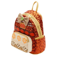 Load image into Gallery viewer, Disney Mini Backpack Wallet Set Moana Sequin Loungefly
