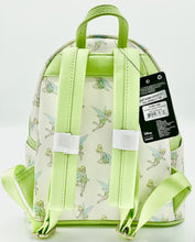 Load image into Gallery viewer, Disney Mini Backpack Tinkerbell AOP Green Loungefly
