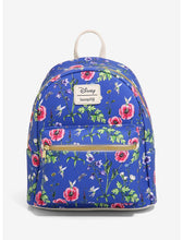 Load image into Gallery viewer, Disney Mini Backpack Tinkerbell AOP Fairy Garden Loungefly
